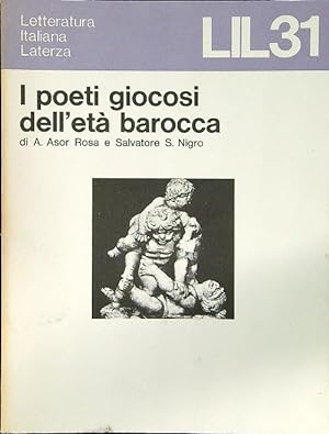 Bild des Verkufers fr I poeti giocosi dell'eta' barocca zum Verkauf von Librodifaccia