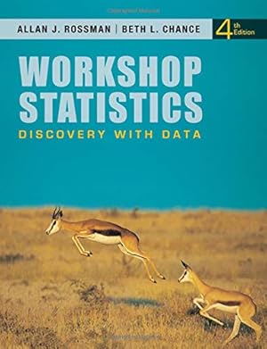 Seller image for Workshop Statistics: Discovery with Data for sale by Pieuler Store