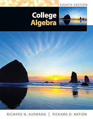 Seller image for College Algebra for sale by Pieuler Store