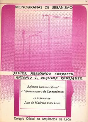 Immagine del venditore per Reforma Urbana Liberal e Infraestructura de Saneamiento venduto da Librera Cajn Desastre