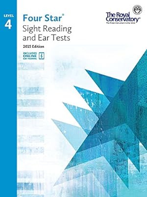 Bild des Verkufers fr 4S04 - Royal Conservatory Four Star Sight Reading and Ear Tests Level 4 Book 2015 Edition zum Verkauf von Pieuler Store