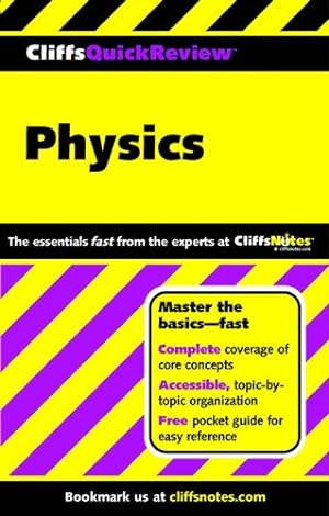 Seller image for CliffsQuickReview Physics for sale by Pieuler Store