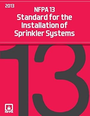 Immagine del venditore per Nfpa 13 Standard for the Installation of Sprinkler Systems venduto da Pieuler Store