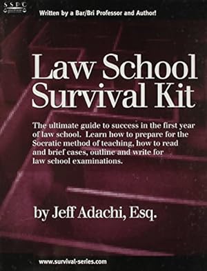 Bild des Verkufers fr Law School Survival Kit zum Verkauf von Pieuler Store