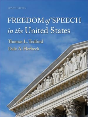 Bild des Verkufers fr Freedom of Speech in the United States zum Verkauf von Pieuler Store
