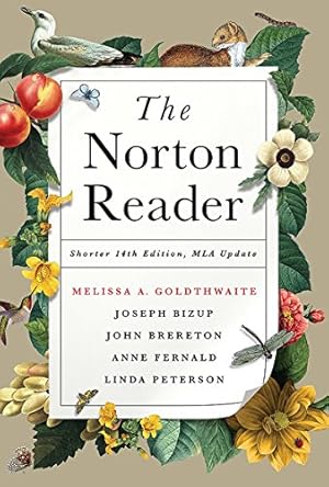 Immagine del venditore per The Norton Reader with 2016 MLA Update (Shorter Fourteenth Edition) venduto da Pieuler Store