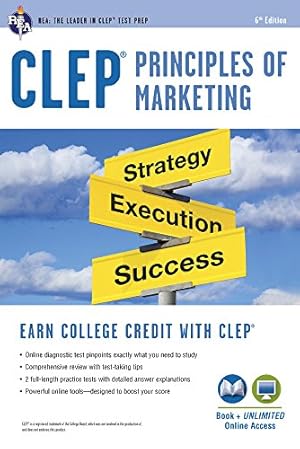 Seller image for CLEP Principles of Marketing for sale by Pieuler Store