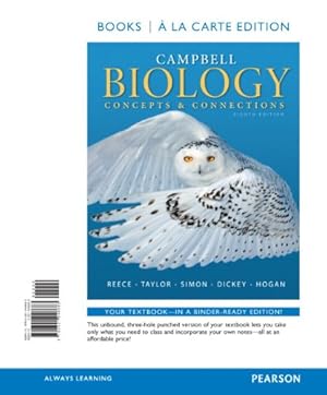 Seller image for Campbell Biology: Concepts & Connections, Books a la Carte Edition (8th Edition) for sale by Pieuler Store