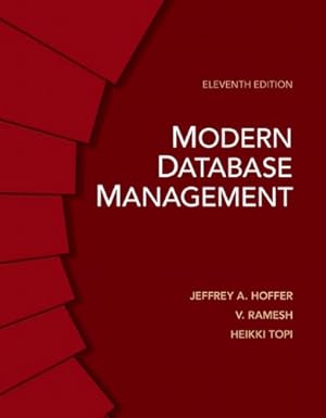 Seller image for Modern Database Management for sale by Pieuler Store