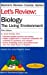 Imagen del vendedor de Let's Review: Biology, The Living Environment (Let's Review Series) a la venta por Pieuler Store