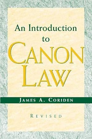 Seller image for An Introduction to Canon Law (Revised) for sale by Pieuler Store