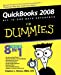 Imagen del vendedor de Quickbooks 2008 Desk Reference (For Dummies) a la venta por Pieuler Store