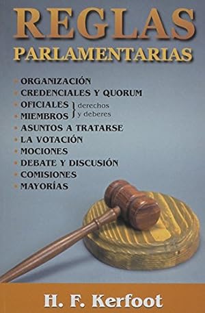 Imagen del vendedor de Reglas Parlamentarias (Spanish Edition) a la venta por Pieuler Store