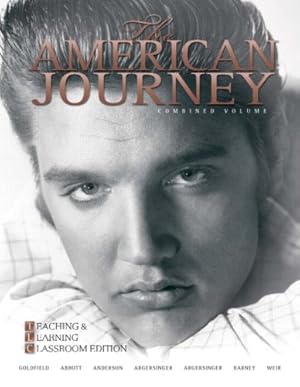 Seller image for The American Journey: Brief Combined Volume: Teaching and Learning Classroom Edition for sale by Pieuler Store