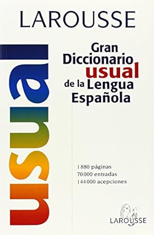 Image du vendeur pour Larousse Gran Diccionario Usual De LA Lengua Espanola (Spanish Edition) mis en vente par Pieuler Store