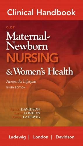 Seller image for Clinical Handbook for Olds' Maternal-Newborn Nursing (Davidson, Clinical Handbook Olds' Maternal -Newborn Nursing) for sale by Pieuler Store