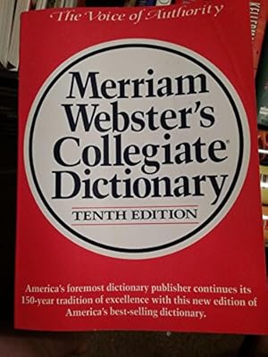 Immagine del venditore per Merriam Webster's Collegiate Dictionary venduto da Pieuler Store