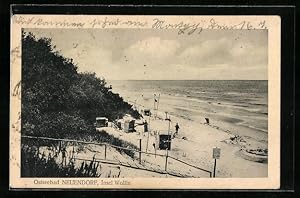 Ansichtskarte Neuendorf /Insel Wollin, Partie am Strand