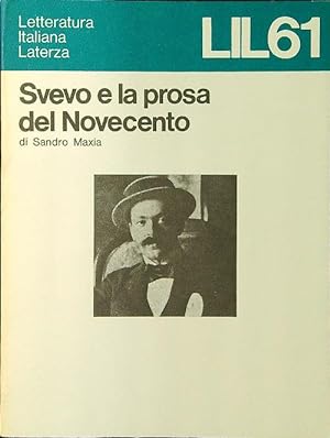 Bild des Verkufers fr Svevo e la prosa del novecento zum Verkauf von Librodifaccia