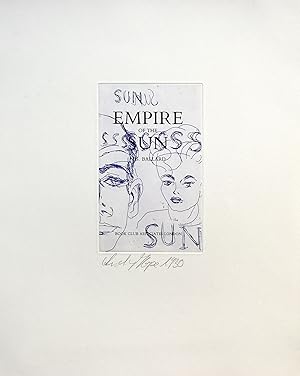 Immagine del venditore per Empire Of The Sun. [2010]. [Signierte Original-Farbheliogravre und Vernis Mou / signed original heliogravure in colors and vernis mou]. venduto da Antiquariat Lenzen