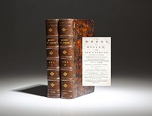 Seller image for The Works Of Ossian, The Son of Fingal; In Two Volumes. Translated from the Galic Language by James Macpherson for sale by The First Edition Rare Books, LLC