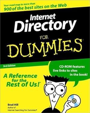 Imagen del vendedor de Internet Directory For Dummies a la venta por WeBuyBooks