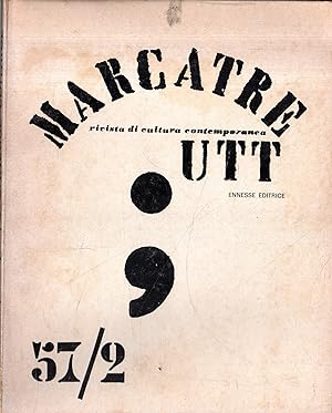 MARCATRÈ / UTT 2. Rivista di cultura contemporanea. 57