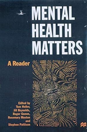 Imagen del vendedor de Mental Health Matters a la venta por WeBuyBooks