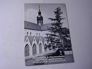 Seller image for Massverhltnisse in Zisterzienserbauten Eberbach Maulbronn Bronnbach Bebenhausen - Kleine Kunstfhrer Nr. 894 for sale by Antiquariat Fuchseck