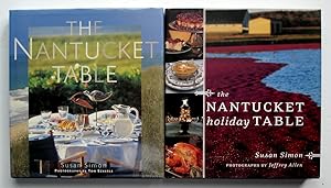 Seller image for The Nantucket Table + The Nantucket Holiday Table, 2 Book SET for sale by Silicon Valley Fine Books