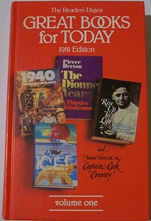 Seller image for Great Books for Today 1981 Edition - Ice; Rise up to Life; Captain Cook Country'; The Dionne Years; 1940 The World in Flames for sale by Books and Bobs