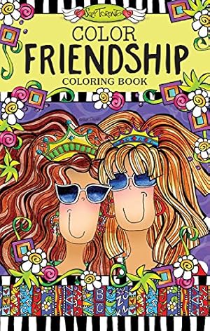 Seller image for Color Friendship Coloring Book: Perfectly Portable Pages (On-the-Go Coloring Book) (Design Originals) Extra-Thick High-Quality Perforated Pages & Convenient 5x8 Size to Take Along Wherever You Go for sale by Reliant Bookstore