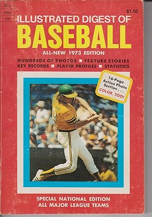 Bild des Verkufers fr Illustrated Digest of Baseball All-New 1973 Edition zum Verkauf von Robinson Street Books, IOBA