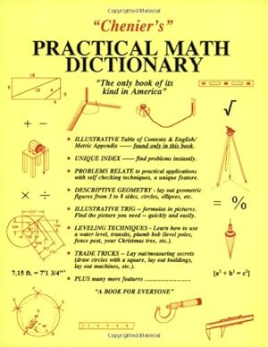 Image du vendeur pour Chenier's Practical Math Dictionary mis en vente par Pieuler Store