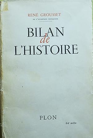 BILAN DE L'HISTOIRE