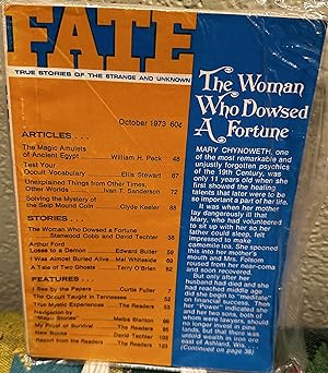 Fate Magazine; True Stories of the Strange and Unknown October 1973 Vol. 26 No. 10 Issue 283