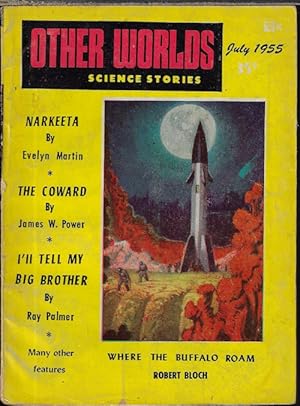 Image du vendeur pour OTHER WORLDS Science Stories: July 1955 mis en vente par Books from the Crypt