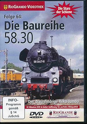 Bild des Verkufers fr Die Stars der Schiene 64: Die Baureihe 58.30. zum Verkauf von Antiquariat Bernhardt