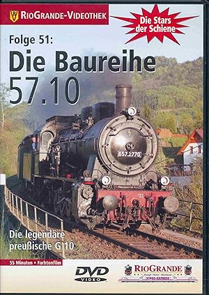 Bild des Verkufers fr Stars der Schiene 51: Die Baureihe 57.10 - Die legendre Preuische G 10. zum Verkauf von Antiquariat Bernhardt