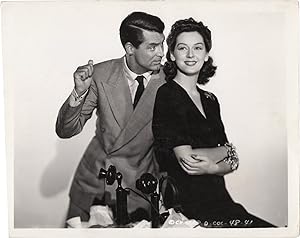 Bild des Verkufers fr His Girl Friday (Original photograph of Cary Grant and Rosalind Russell from the 1940 film) zum Verkauf von Royal Books, Inc., ABAA