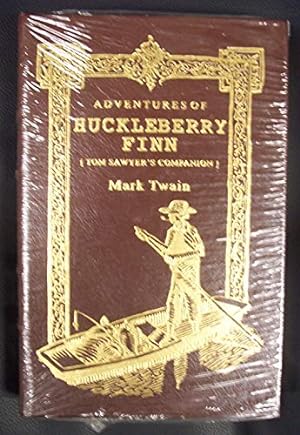 Seller image for The Adventures of Huckleberry Finn: Tom Sawyer's Companion (2008 Brown Leatherbound Hardcover Easton Press Deluxe Limited Collector's Edition Printing, 0677068573) for sale by Pieuler Store
