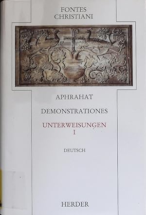 Seller image for Unterweisungen. Deutsch. Fontes Christiani; Bd. 5,1. for sale by Antiquariat Bookfarm