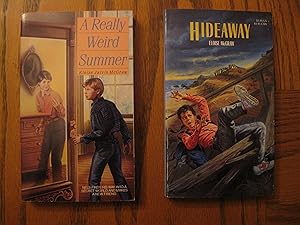 Eloise McGraw Young Adult Fiction Two (2) Paperback Book Lot, including: A Really Weird Summer, a...