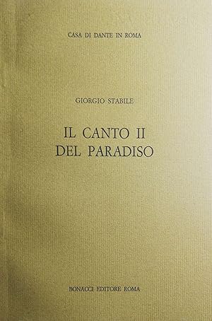 Il canto II del Paradiso