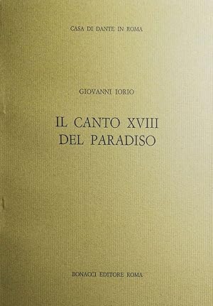 Il canto XVIII del Paradiso