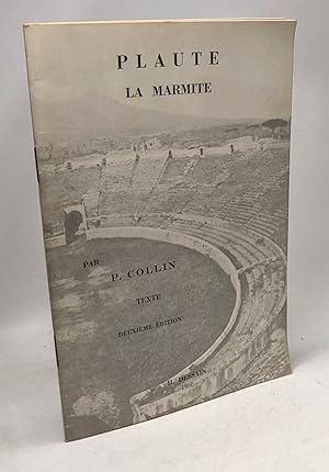 Imagen del vendedor de Plaute la marmite - dition classique 2e d a la venta por crealivres