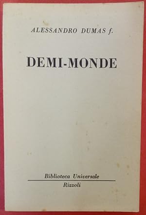 Bild des Verkufers fr Demi-Monde. zum Verkauf von Plurabelle Books Ltd