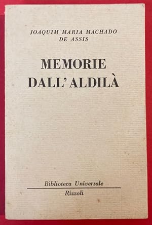 Immagine del venditore per Memorie dall'Aldil. venduto da Plurabelle Books Ltd