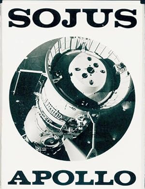 10 alte Ansichtskarte / Postkarte Raumfahrt, Sojus Apollo, diverse Ansichten