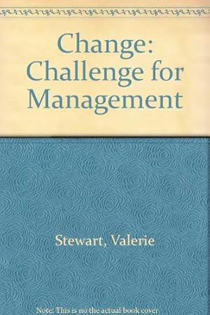 Seller image for Change: Challenge for Management for sale by WeBuyBooks
